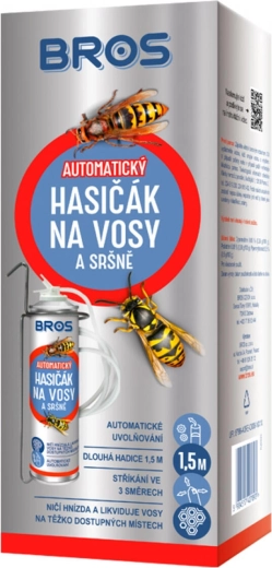 BROS αυτόματο σπρέι κατά των σφηκών και των σερσενιών τύπου «πυροσβεστήρα» 400 ml