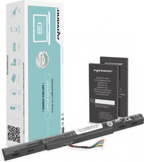 Μπαταρία Movano AL15A32 για Acer Aspire E5-573G και TravelMate P277-M, 1800 mAh