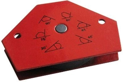 Γωνιακός μαγνήτης συγκόλλησης 95 × 64 mm (105°, 125°, 140°)