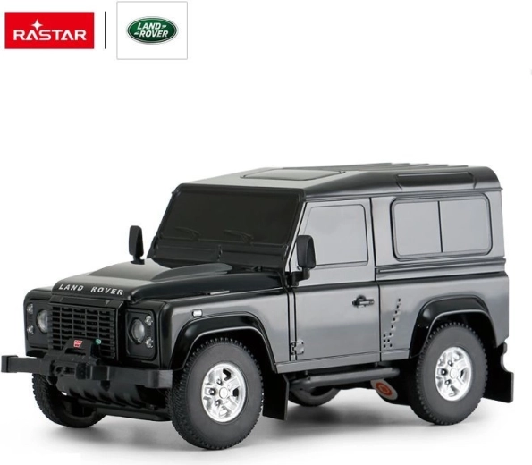 Rastar Land Rover Defender RC αυτοκίνητο τηλεκατευθυνόμενο 1:24 μαύρο