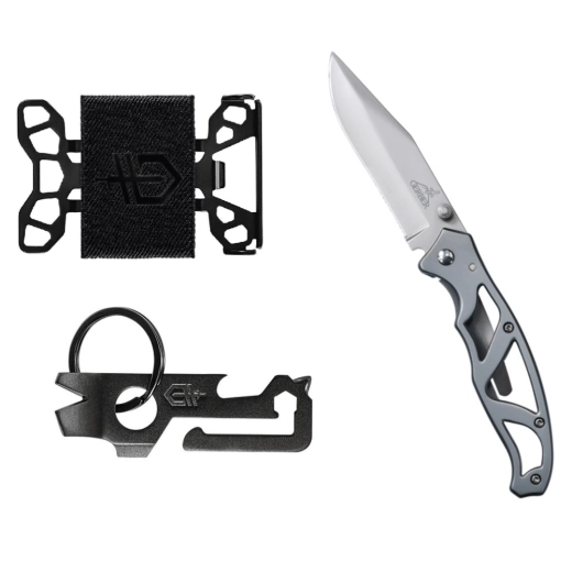 Gerber Paraframe I + Mullet + Barbill – σετ μαχαιριού, πολυεργαλείου και μινιμαλιστικού πορτοφολιού