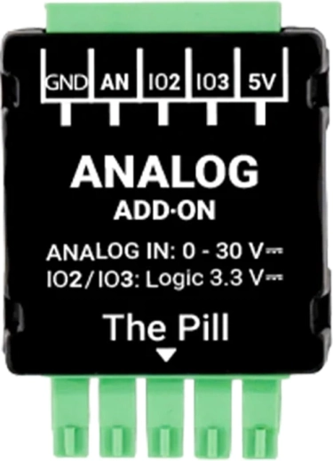Αναλογικό module Shelly 0–30 V για Shelly the Pill