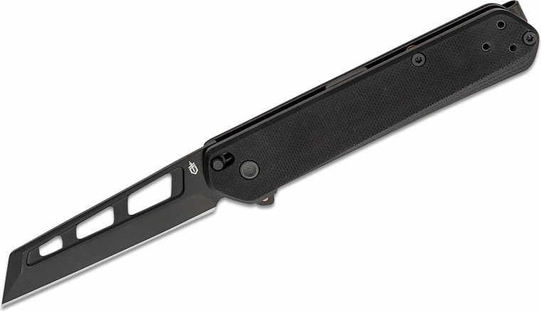 Gerber Spire AO – μινιμαλιστικό πτυσσόμενο μαχαίρι τσέπης G10, 7,4 cm, ολόμαυρο