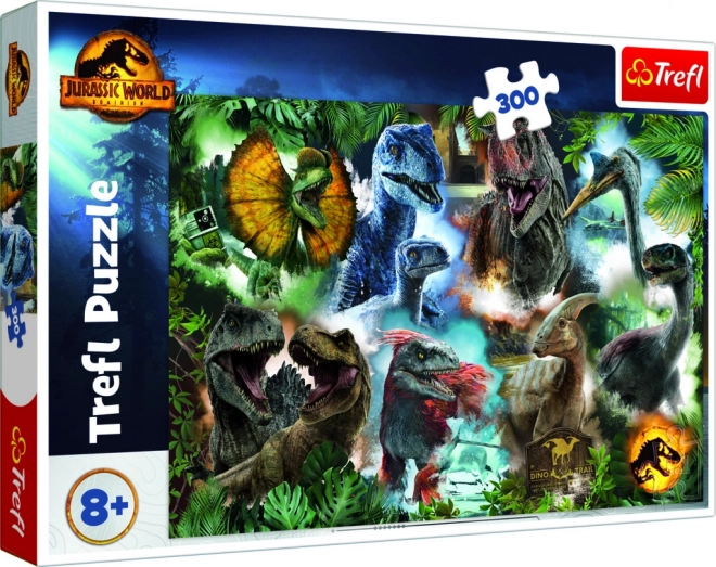 Παζλ 300 κομματιών Αγαπημένοι Δεινόσαυροι Jurassic World