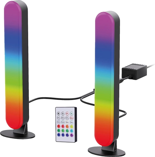 Solight RGB LED φωτισμός για gamers με τηλεχειριστήριο και αισθητήρα ήχου