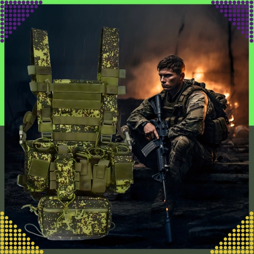 Ελαφριά και ανθεκτική κατασκευή με MOLLE laser-cut