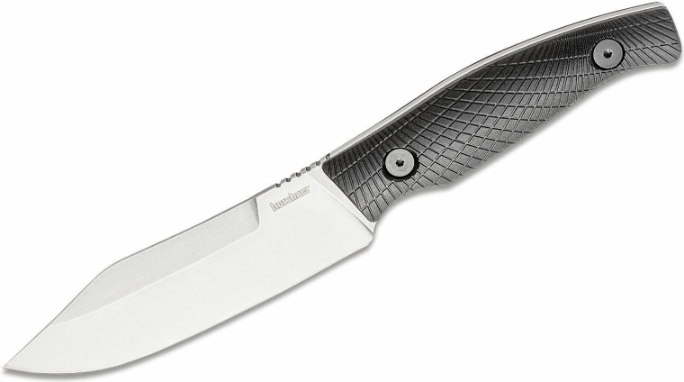 Kershaw Camp 5 στιβαρό outdoor μαχαίρι σταθερής λάμας D2 με φινίρισμα stonewash, λαβή FRN και θήκη