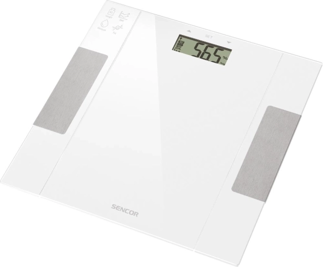 Έξυπνη ζυγαριά γυμναστικής Sencor SBS 5051WH