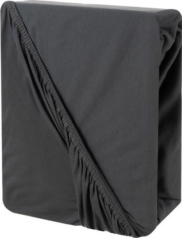 Σεντόνι με λάστιχο Ruhhy jersey 180 × 200 cm, γκρι