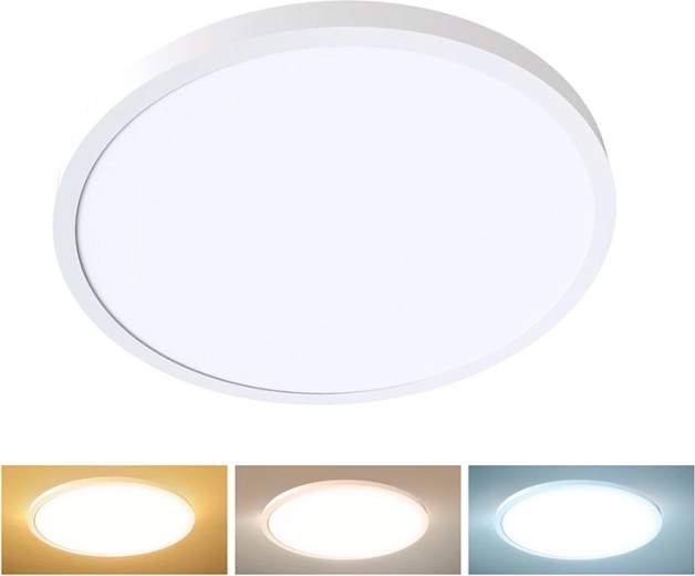 Στρογγυλό LED φωτιστικό οροφής Solight 48 W 4800 lm 3CCT UGR<19