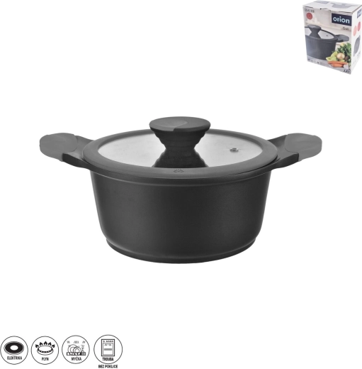 Κατσαρόλα GALI 2,6 l με γυάλινο καπάκι