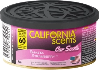 Άρωμα αυτοκινήτου California Scents Shasta Strawberry
