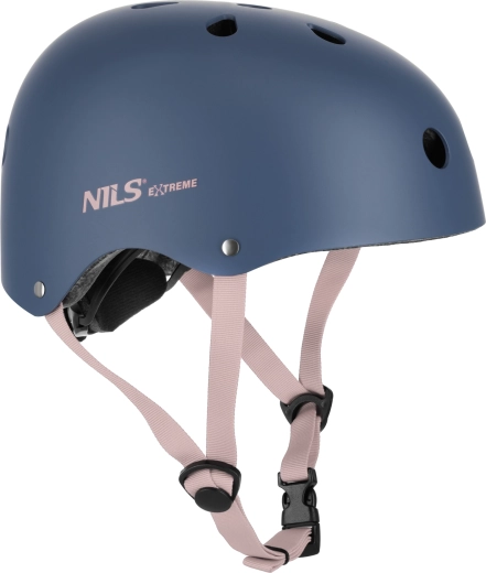 Κράνος NILS Extreme για πατίνια, σκούτερ και skateboard – Γκρι (689295-13)