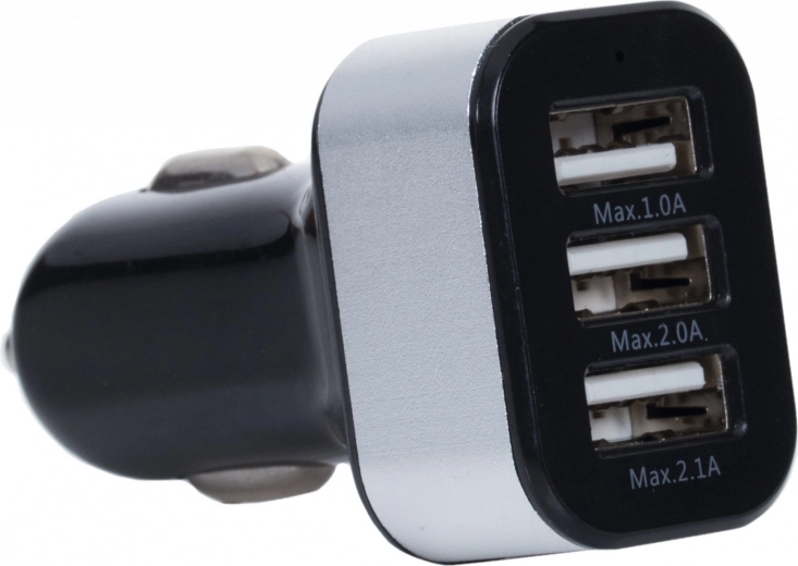 Φορτιστής αυτοκινήτου με τριπλό USB