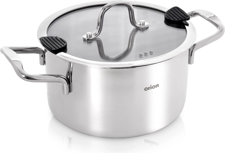 Ανοξείδωτη κατσαρόλα με καπάκι VENICE 24 cm, 6,2 l
