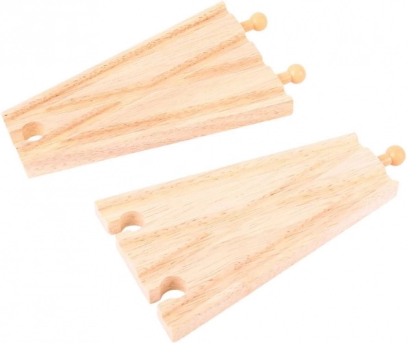 Bigjigs Rail ευθεία αλλαγή τροχιάς 2 τεμ.