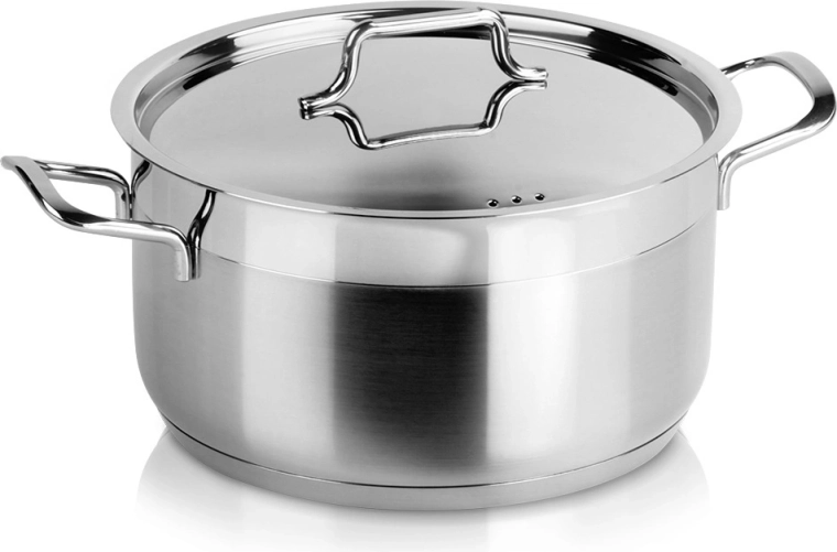 Ανοξείδωτη κατσαρόλα με καπάκι ANETT 22 cm, 4,3 l