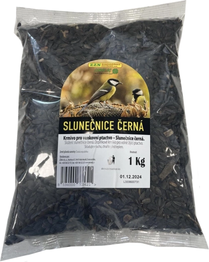 Μαύρος ηλιόσπορος για πουλιά 1 kg