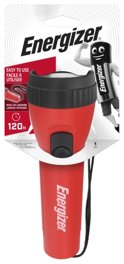 Energizer φακός χειρός Black & Silver, πλαστικό, 2× D
