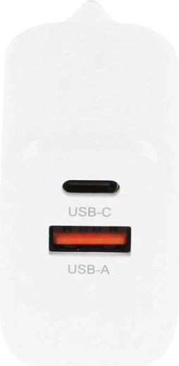 USB‑C PD 3.0 + USB‑A: φορτίστε δύο συσκευές ταυτόχρονα