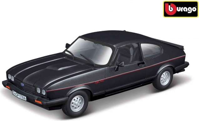 Bburago Ford Capri 1600 GT μαύρο 1:24