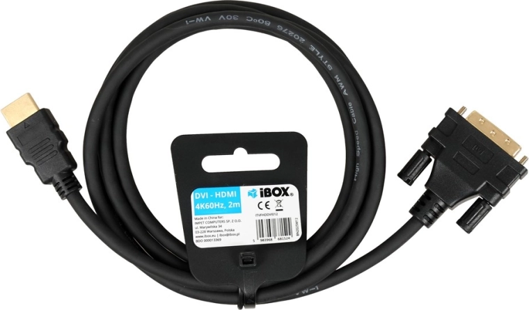 Καλώδιο HDMI σε DVI 2 m (Full HD 1080p)