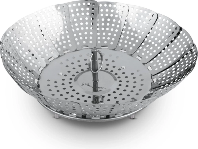 Lamart Paire πτυσσόμενο ανοξείδωτο καλαθάκι ατμού 23 cm