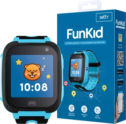 Παιδικό έξυπνο ρολόι Setty FunKids SD-100 μπλε