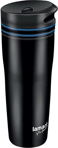 Θερμός Lamart Manq 360 ml μαύρος