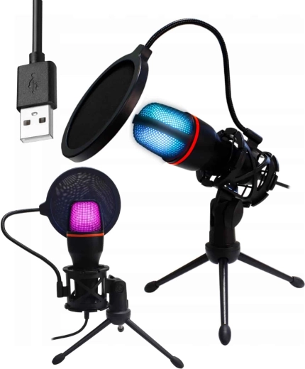 Σύνδεση USB και φωτισμός RGB
