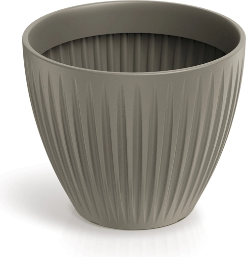 Γλάστρα Latia Round 40 cm mocca