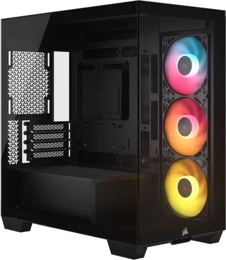 Κουτί υπολογιστή CORSAIR 2800X RS-R ARGB mATX πανοραμικό μαύρο