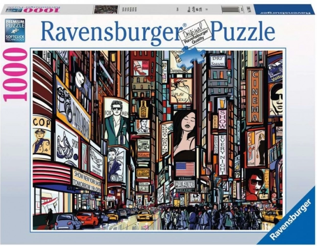 Παζλ Ravensburger Colourful New York 1000 κομμάτια