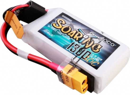 Μπαταρία LiPo Gens Ace G-Tech Soaring 1300 mAh 11.1 V 3S 30C με σύνδεσμο XT60