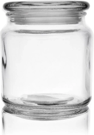 Γυάλινο δοχείο τροφίμων 580 ml με καπάκι