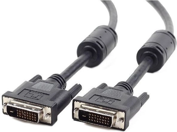 Καλώδιο DVI-D dual link 24+1 με φίλτρο φερρίτη 3 m