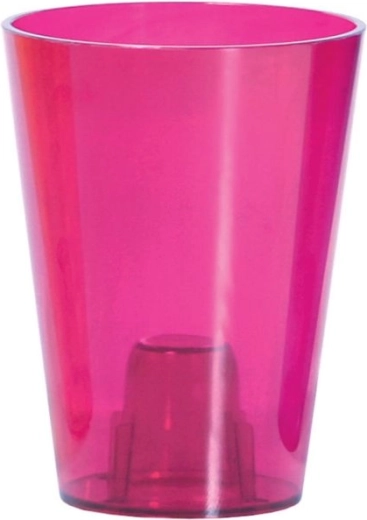 Γλάστρα για ορχιδέες COUBI ORCHID 13 cm – διαφανές ροζ