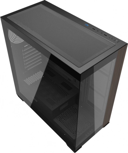 Κουτί υπολογιστή Darkflash DS900W, μαύρο, χωρίς ανεμιστήρες