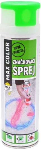 Σπρέι σήμανσης MAX COLOR 500 ml – φωσφορίζον πράσινο