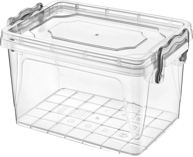 Πλαστικό ορθογώνιο δοχείο Maxi Multi Box 7,8 l με καπάκι
