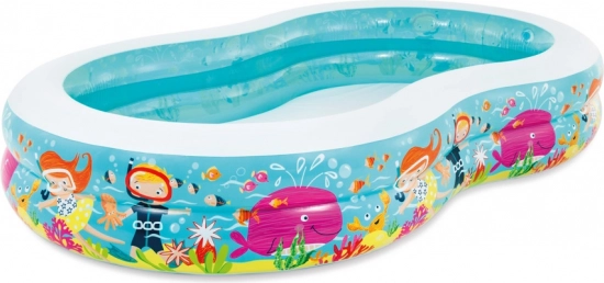 Intex Swim Center Seashore φουσκωτή οικογενειακή πισίνα 262 × 160 × 46 cm - 1 τεμάχιο