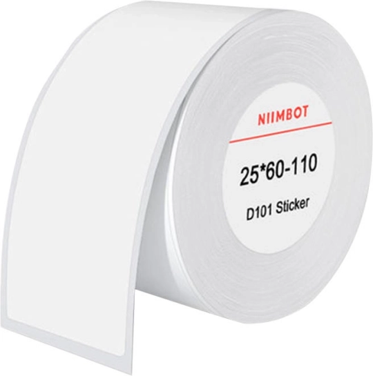 Θερμικές ετικέτες Niimbot 25x60 mm λευκές