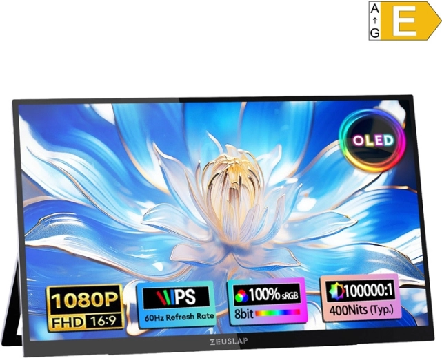 Zeuslap φορητή οθόνη αφής OLED 13,3" Full HD