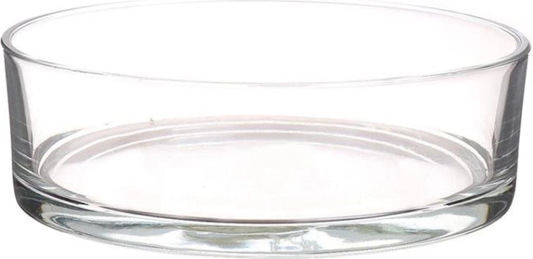 Γυάλινο μπολ Denta 25 × 8 cm διαφανές