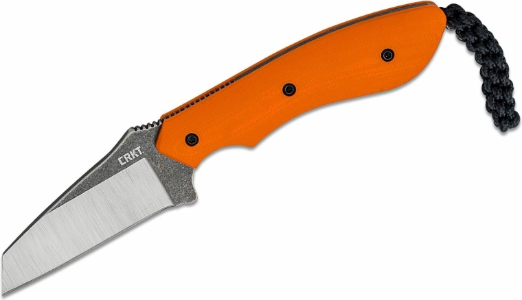 CRKT S.P.I.T. Orange ευέλικτο μαχαίρι με σταθερή λεπίδα 5,5 cm