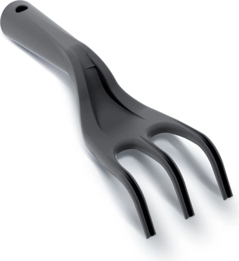 Καλλιεργητής κήπου R Fork 25,4 cm μαύρος