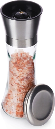 Κομψό γυαλί και ανοξείδωτο ατσάλι