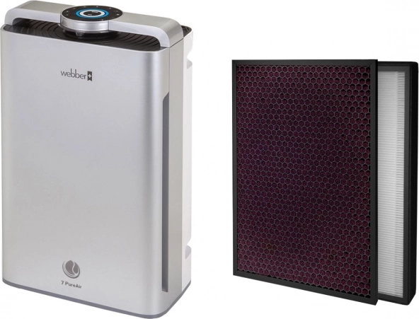 Καθαριστής αέρα Webber AP9700 Wi‑Fi ασημί