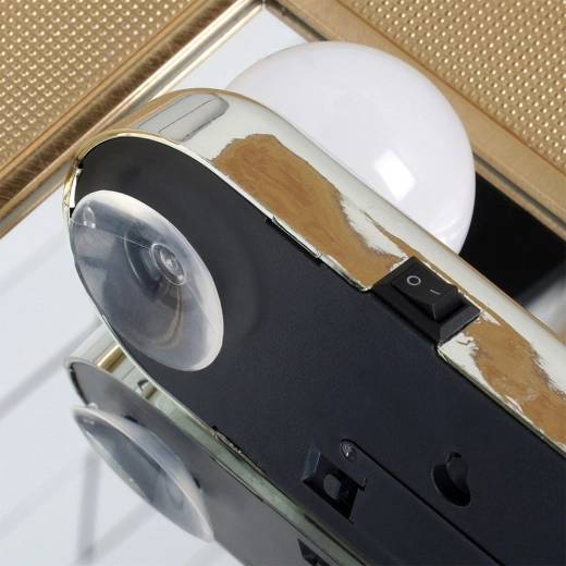 Εύκολη τοποθέτηση με βεντούζες χωρίς τρύπημα