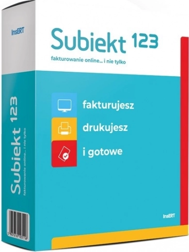 Subiekt 123 – online τιμολόγηση για 12 μήνες (άδεια BOX)